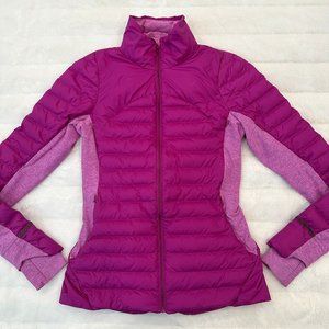 Lululemon Size 6 Fluff Off Jacket in Ultraviolet
